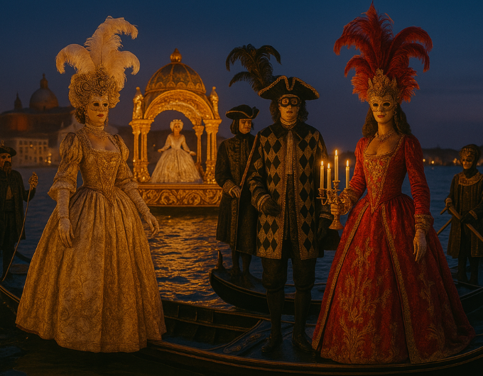 Bring the Drama of Venice Carnival to Your Event